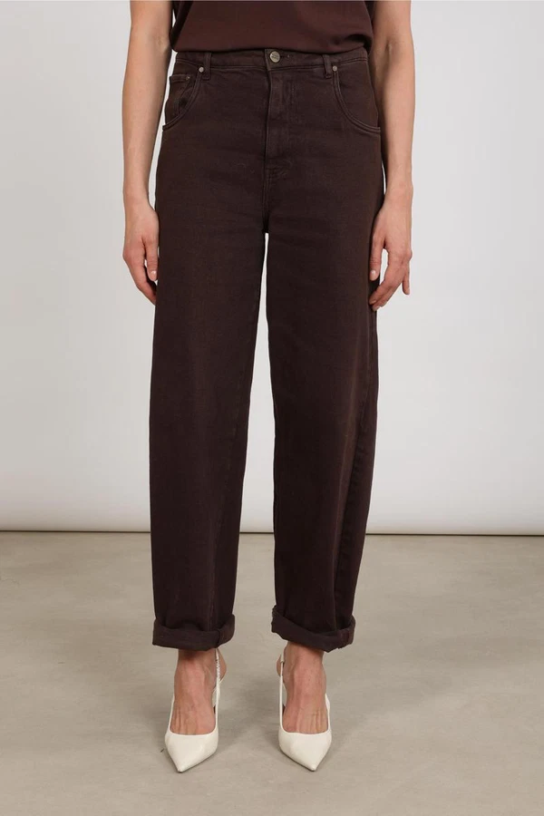 NUKUS Jeans Petra Bruin 1
