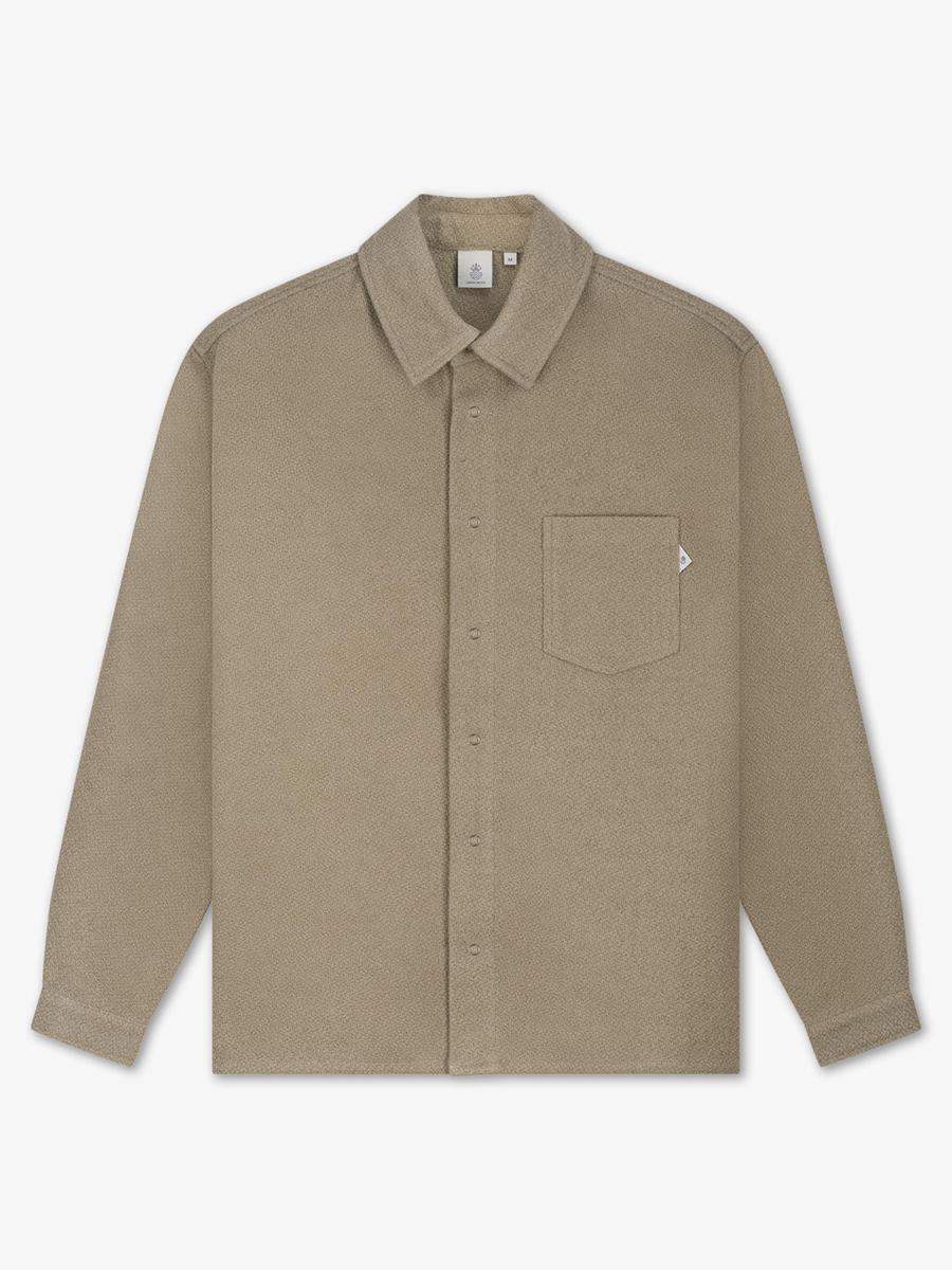 Law of the Sea Overshirt Jupiter Taupe 2