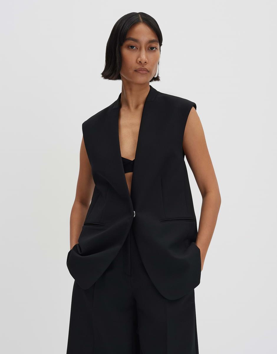 SOMEDAY Gilet Nesti Zwart 1