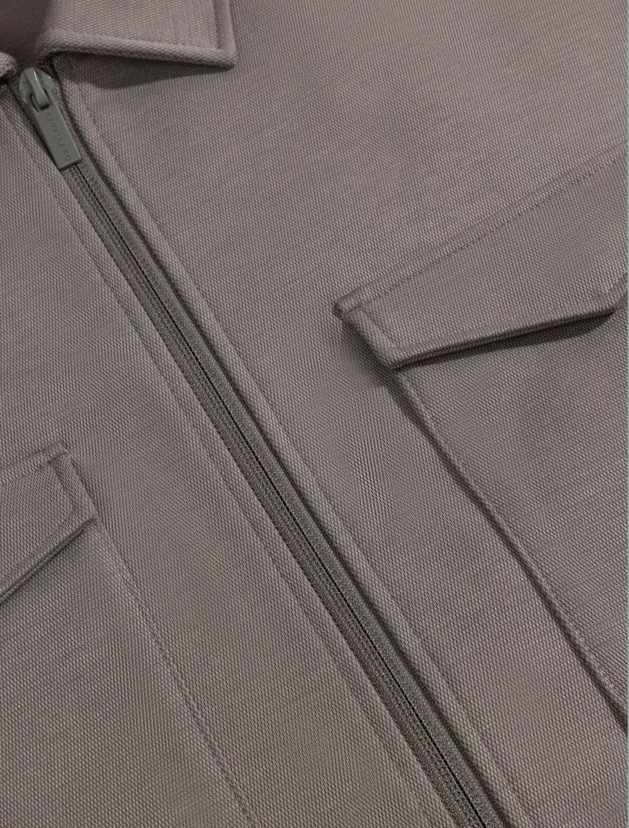 Cavallaro Overshirt Zaverio Taupe 3