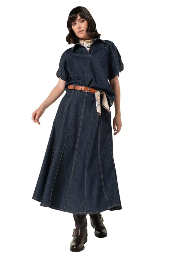 Caroline Biss Rok 4716 Blauw 1