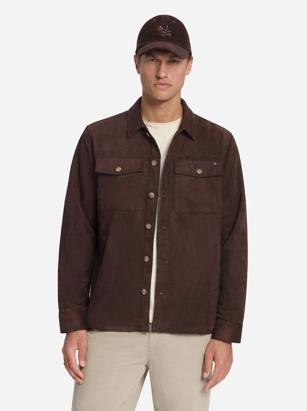 No Excess Overshirt 33510903SN Bruin 1