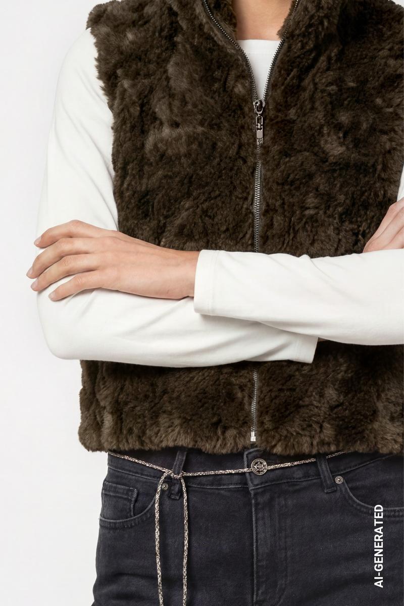 Monari Vest 810030 Groen 5