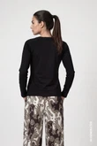 Monari Longsleeve 810029 Zwart 5