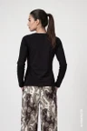 Monari Longsleeve 810029 Zwart 5