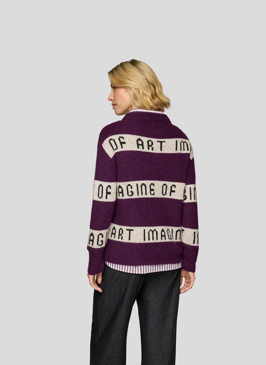 Rabe Trui 55-222608 Paars 3