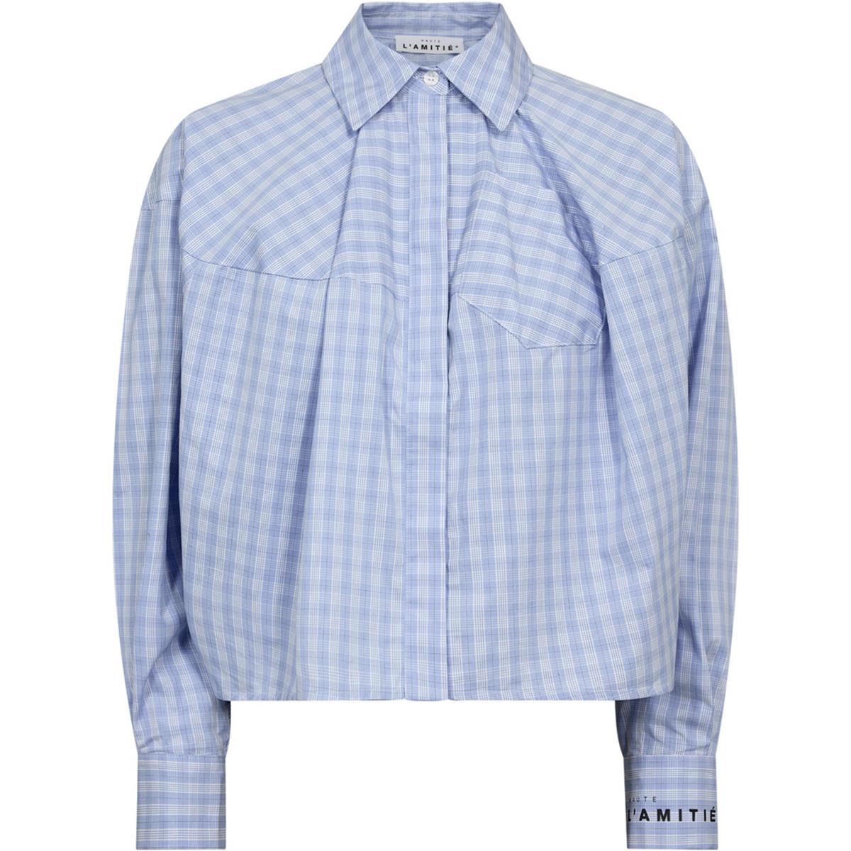 Haute L'Amitié Blouse Sophie Blauw 1