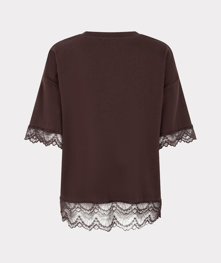 EsQualo T-Shirt F26.05516 Bruin 4