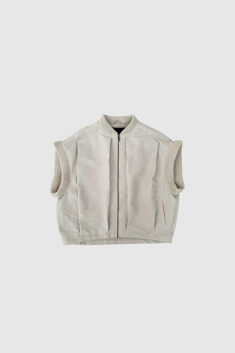 WithBlack Gilet Imperial Beige 2