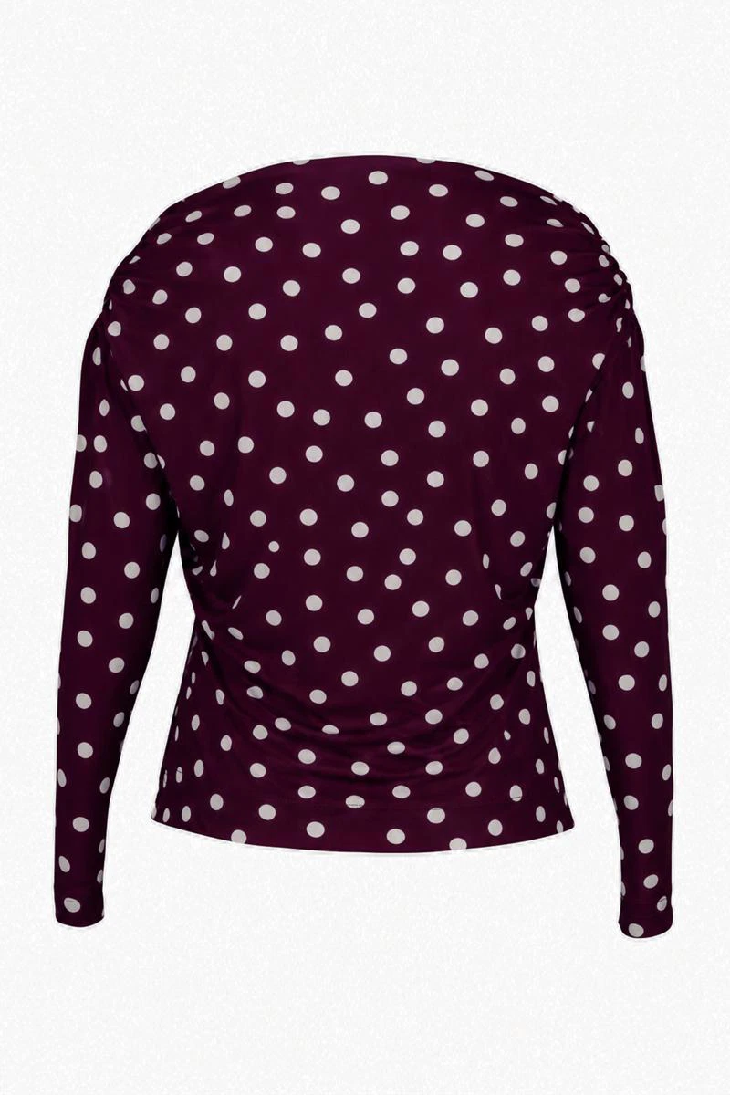 Studio Anneloes Blouse Fleur top Paars 2