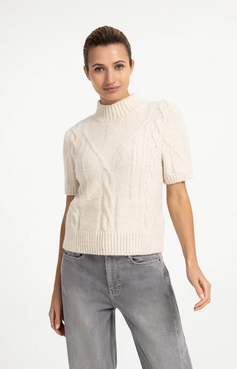 YAYA Trui 01-000639-609 Off-White 1