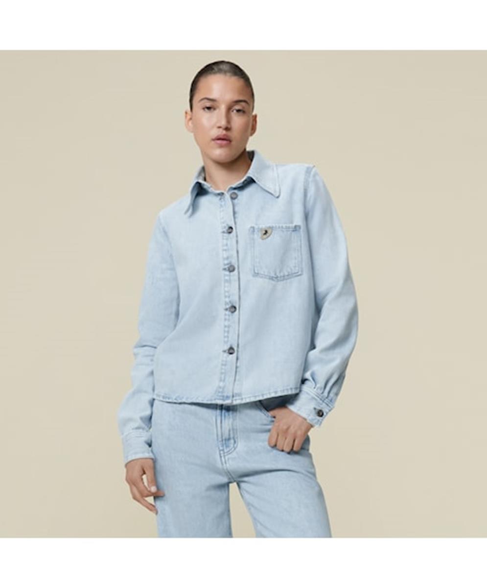 Lois Blouse Isa Blauw 1