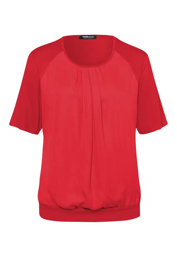 Frank Walder Blouse 714404 Rood 1