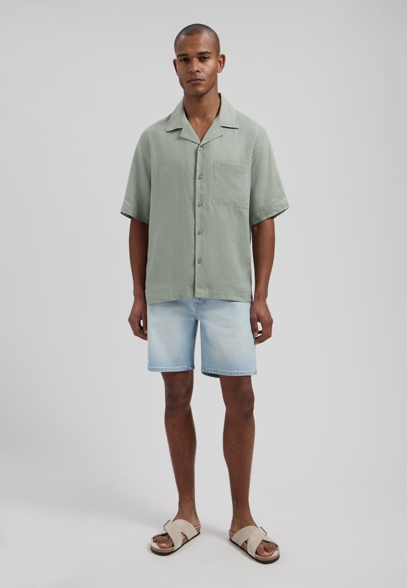 Dstrezzed Overhemd 311480-SS26 Groen 3