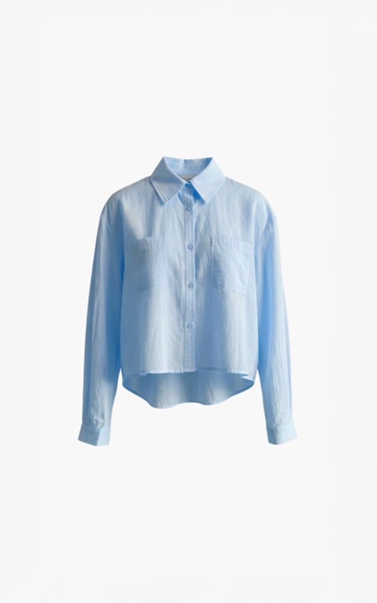 Aimée the Label Blouse Louen Blauw 2