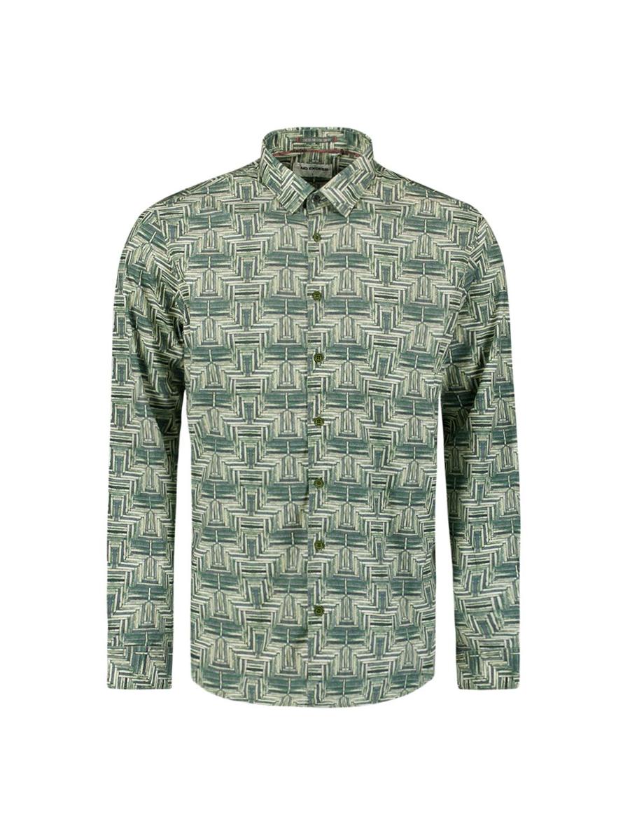 No Excess Overhemd 29450701 Groen 2