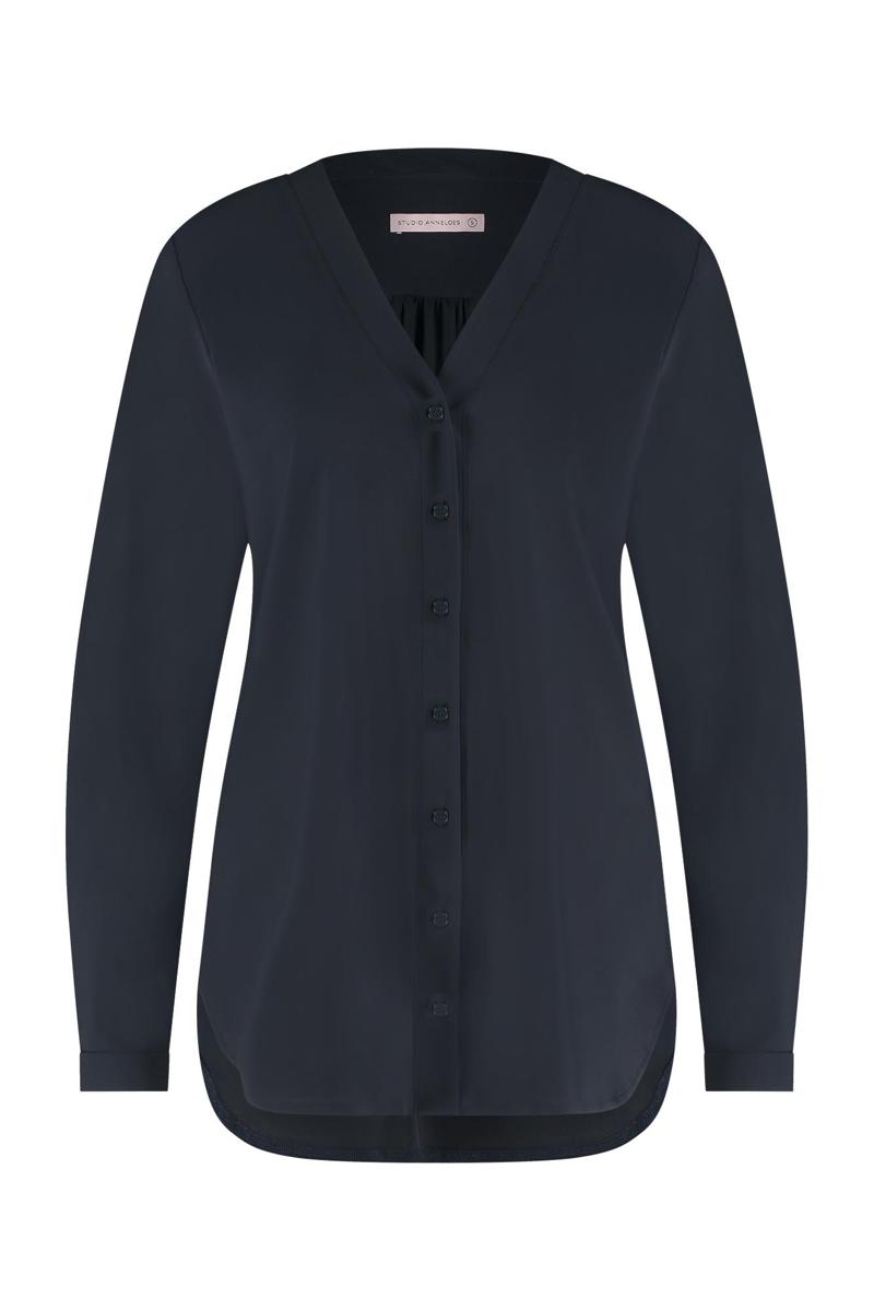 Studio Anneloes Blouse Evi Blauw 2