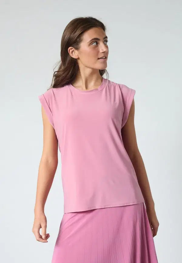 Sisters Point T-Shirt Low-A Roze 1