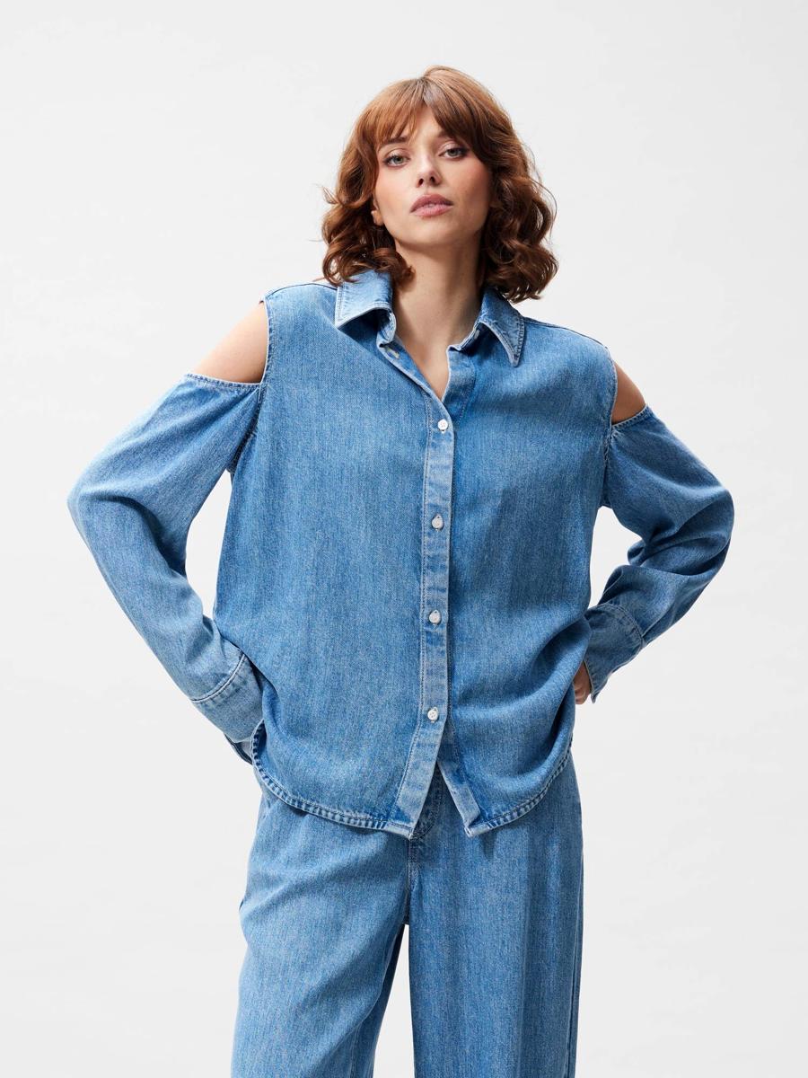 Catwalk Junkie Blouse 2601021609 Blauw 1