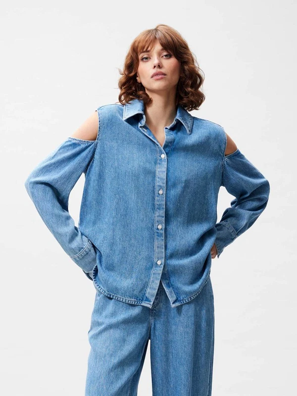 Catwalk Junkie Blouse 2601021609 Blauw 1