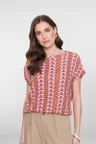 Geisha T-Shirt 62155-20 Oranje 1