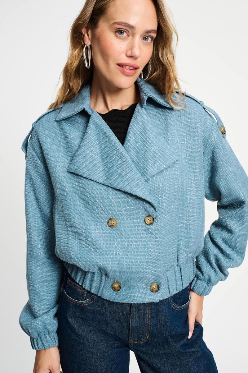 POM Amsterdam Blazer SP9370 Blauw 1