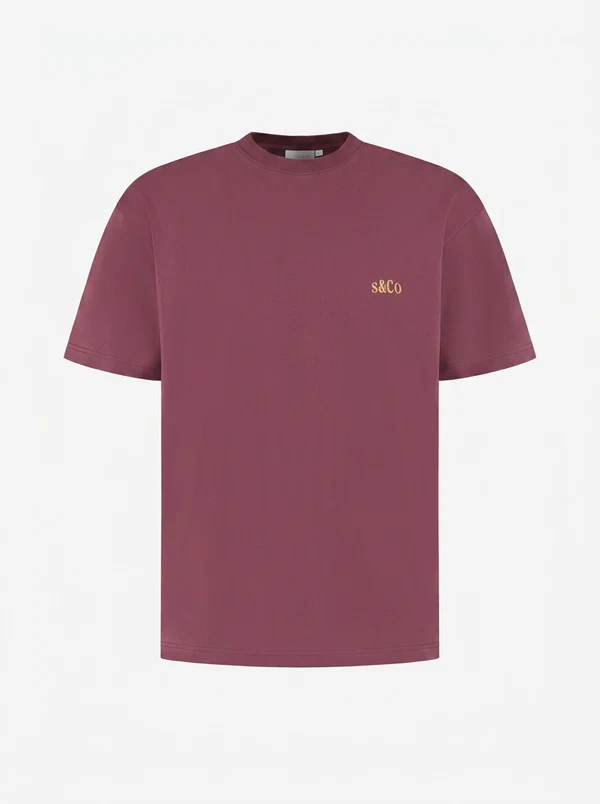 Supply & Co T-Shirt SCO26318TR04 Rood 1