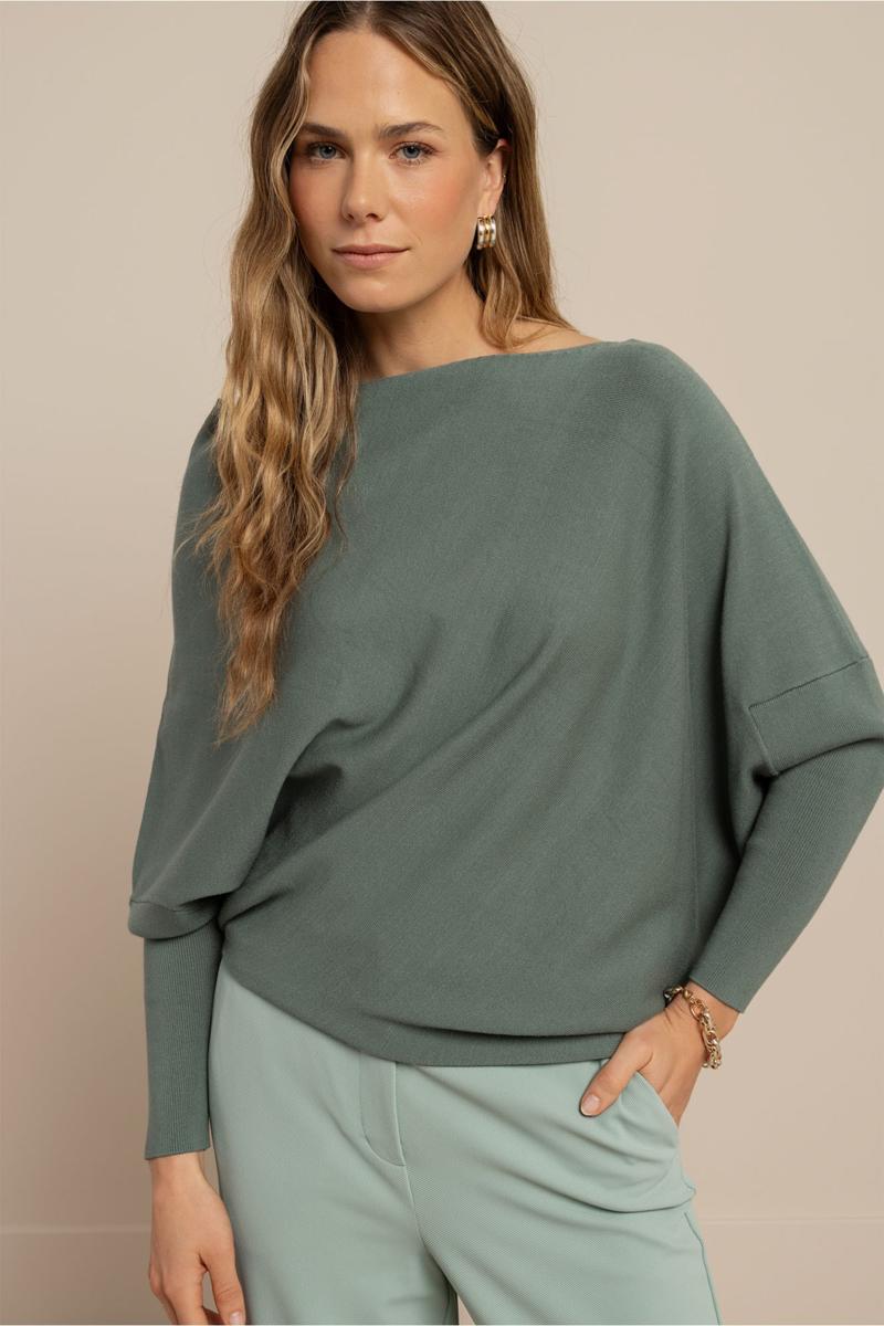 Studio Anneloes Trui Linde pullover Groen 1