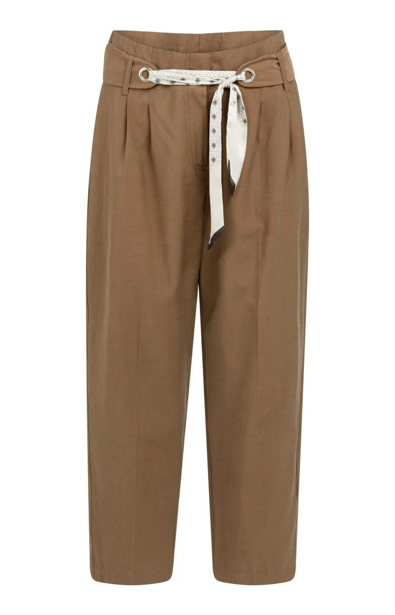 YAYA Pantalon 01-301266-607 Bruin 2