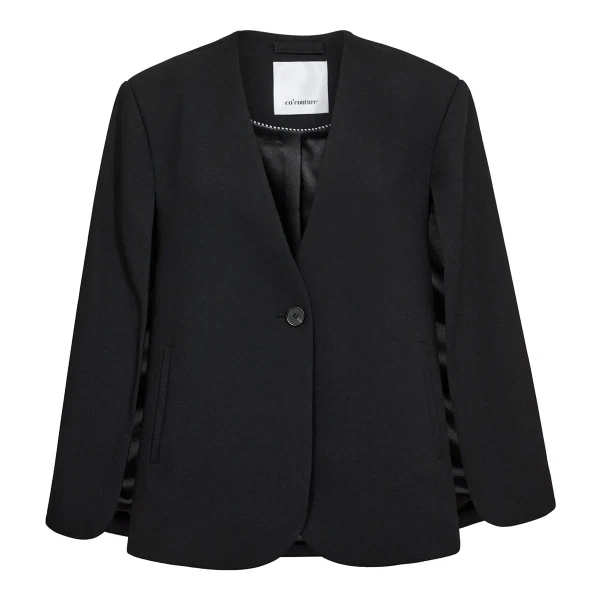 Co'Couture Blazer Vola Zwart 1