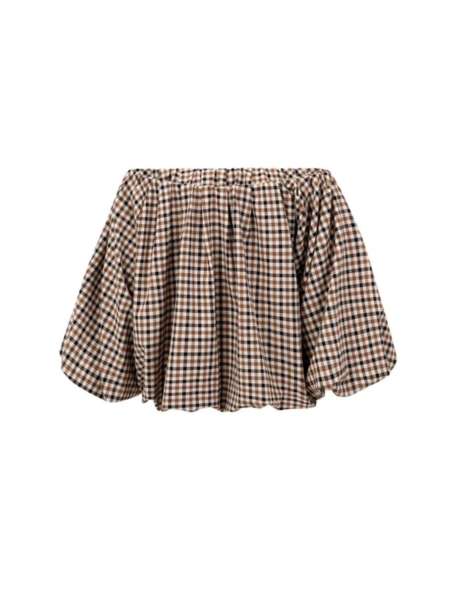 OU. Blouse Hill Row Bruin 4