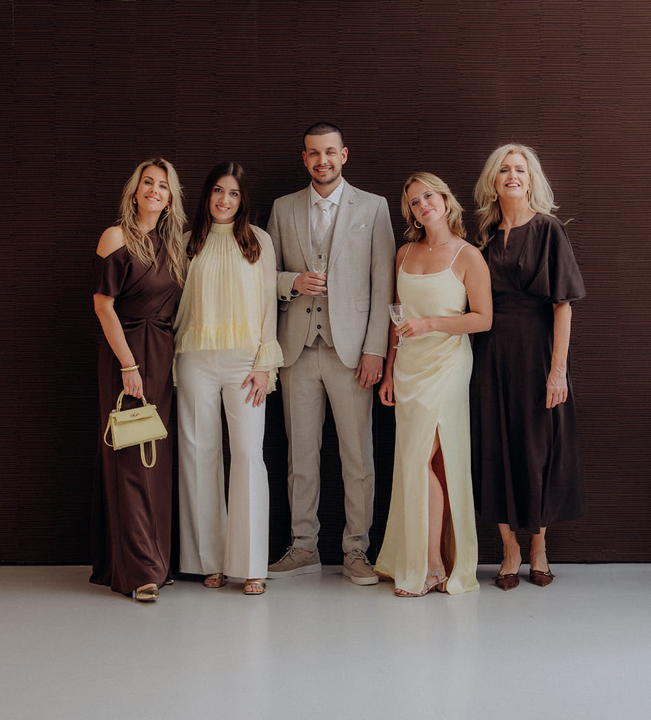 Wedding in Brown