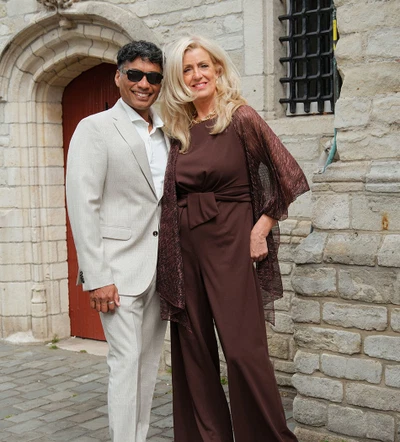 Wedding in Brown