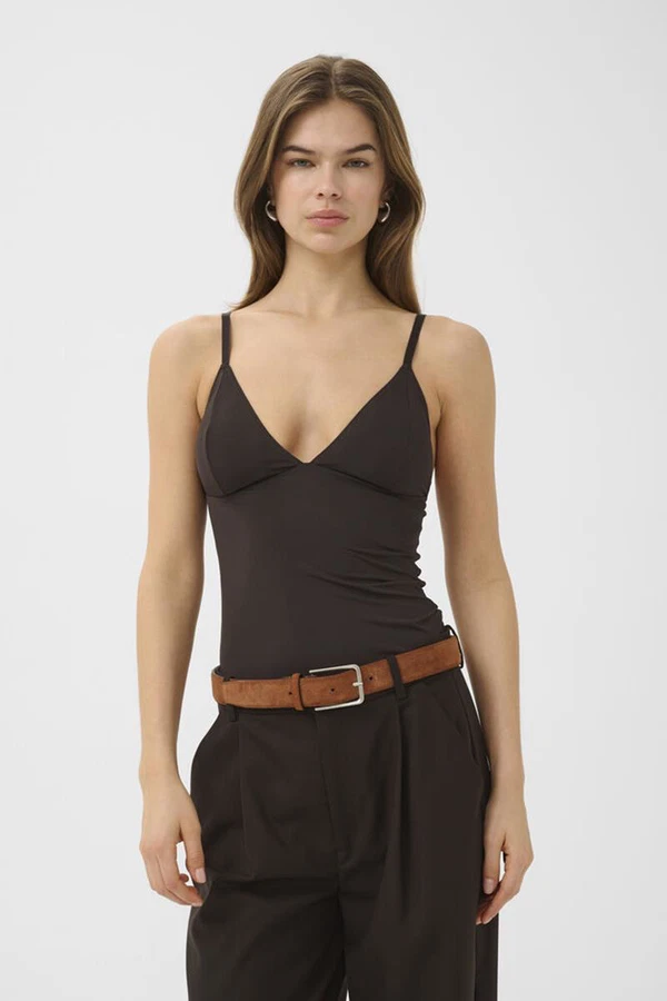 Gestuz Top Cami Bruin 1