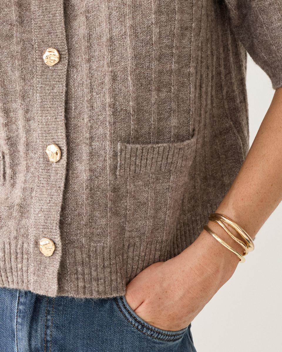 Summum Vest 7s8019-70088 Taupe 6