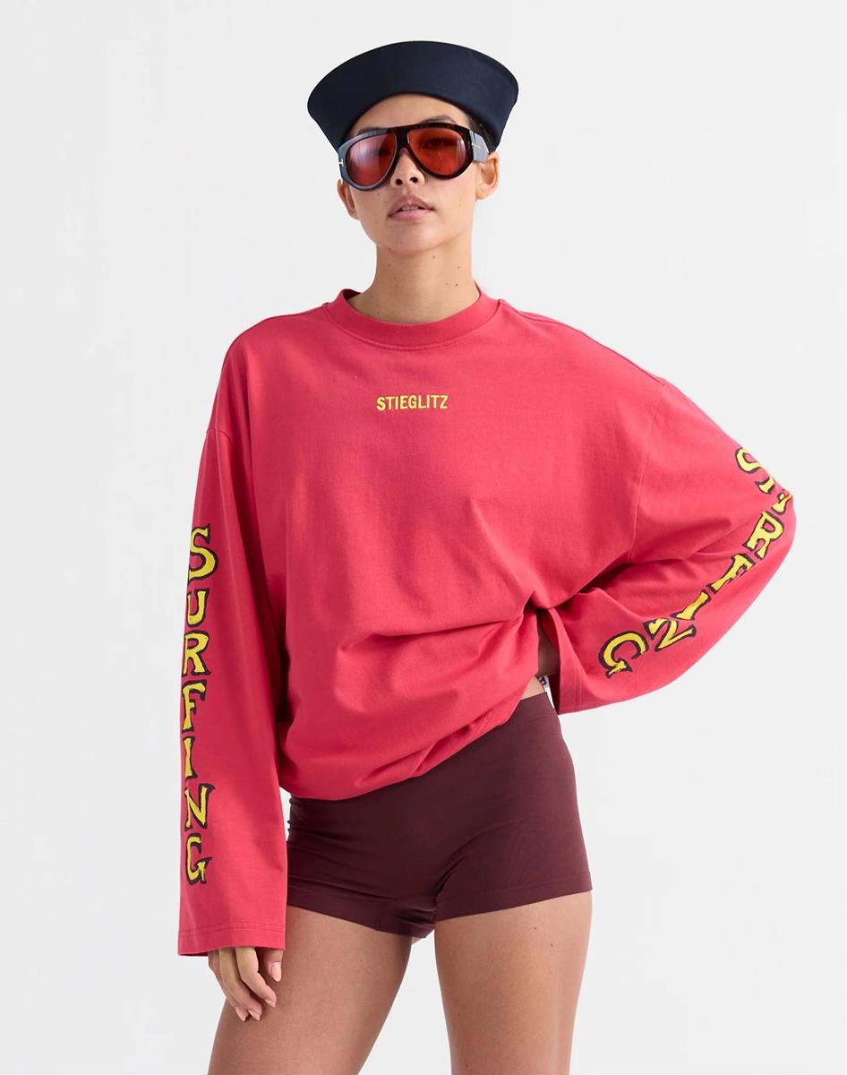 Stieglitz Longsleeve Safira Rood 1