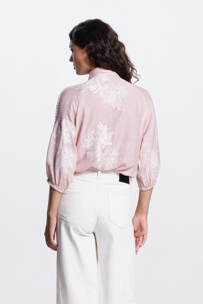 Jansen Amsterdam Blouse Raella Roze 3
