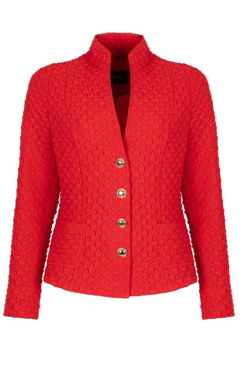 B-Three Blazer 260024_JASMYN Rood 4