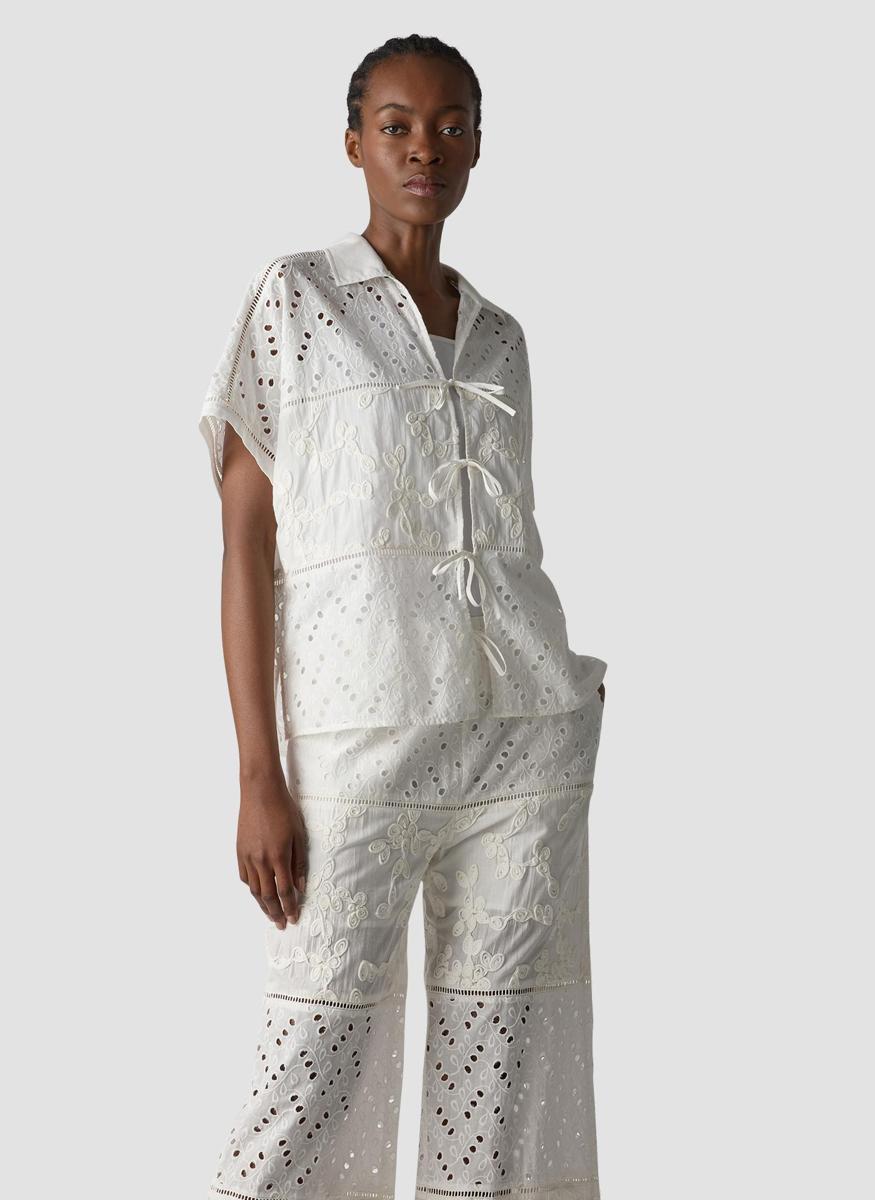 LeComte Blouse 56-624103 Off-White 1