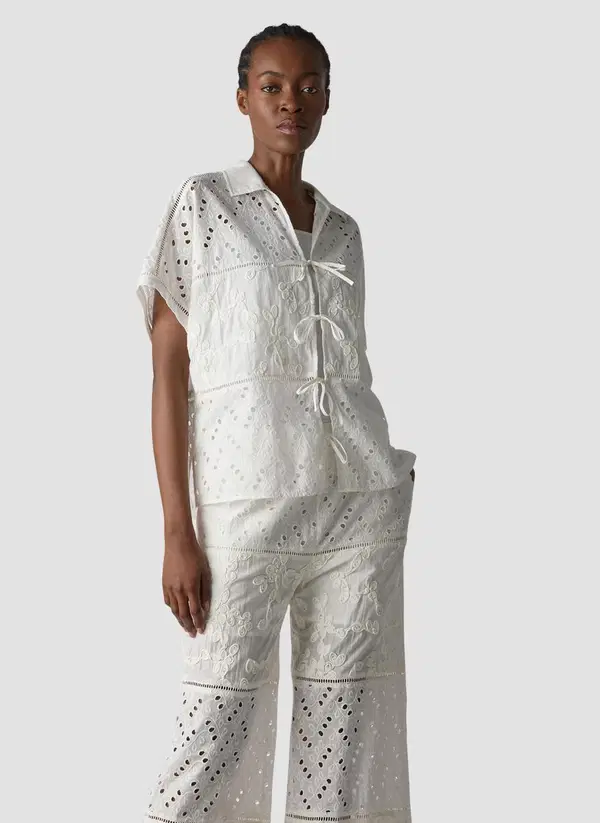 LeComte Blouse 56-624103 Off-White 1