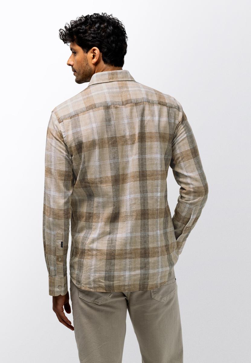 State of Art Overhemd 215-16164 Beige 4