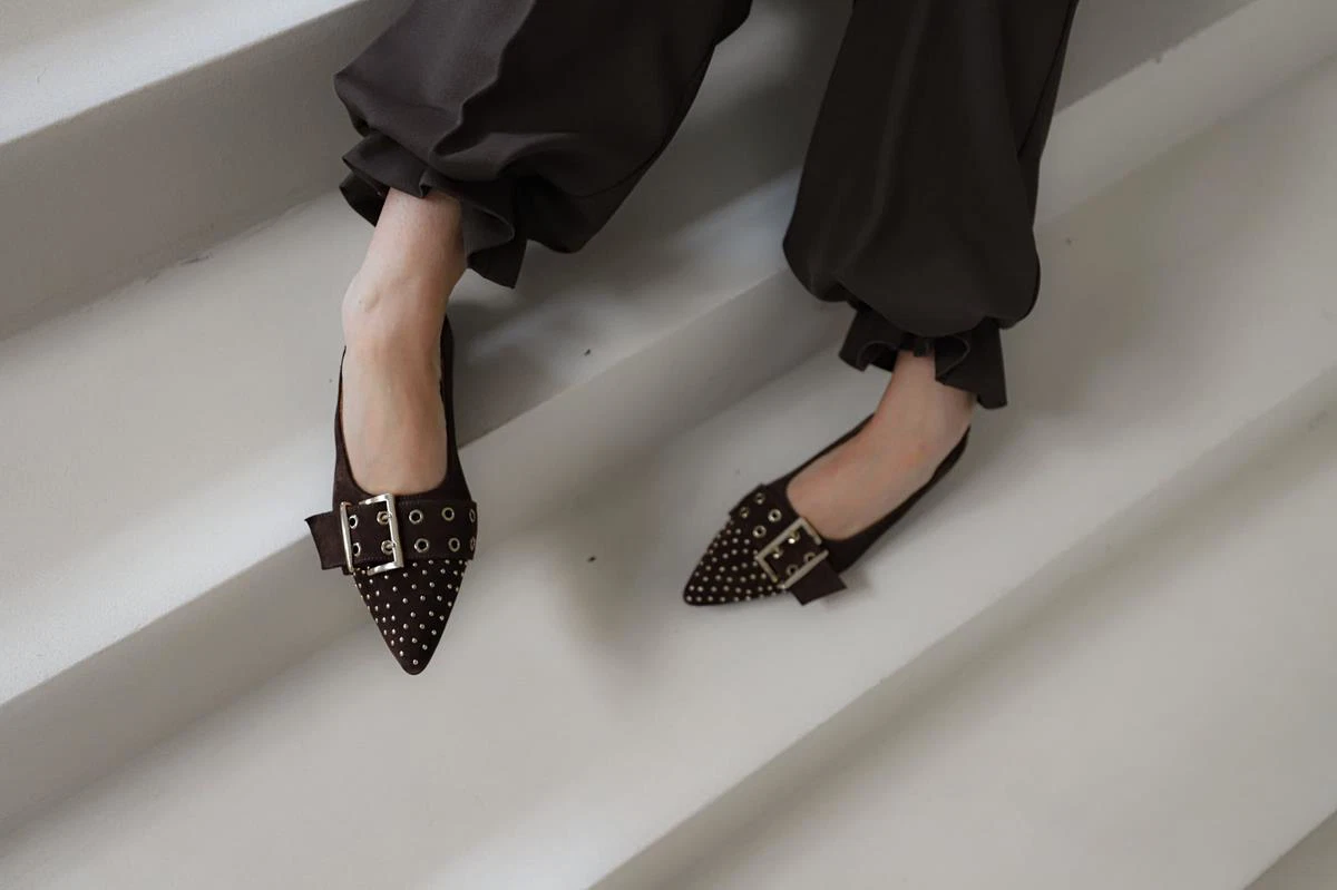Babouche Loafers Vive Bruin 1