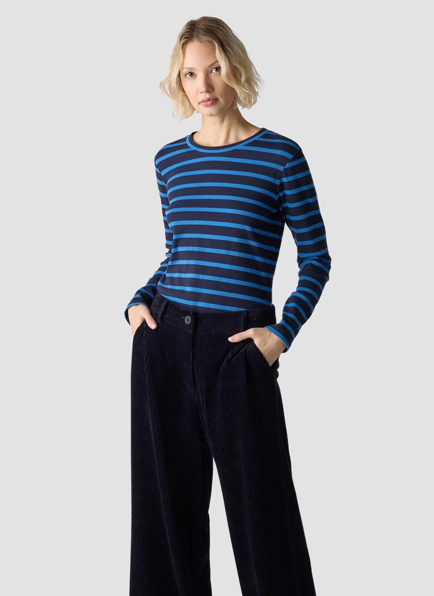 Le Comte T-Shirt 55-631304 Blauw 5