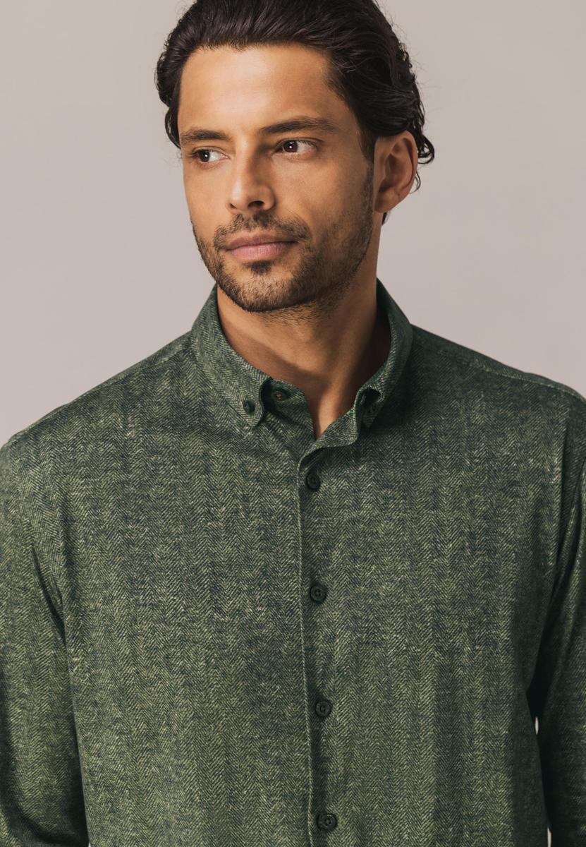 State of Art Overhemd 214-25287 Groen 4