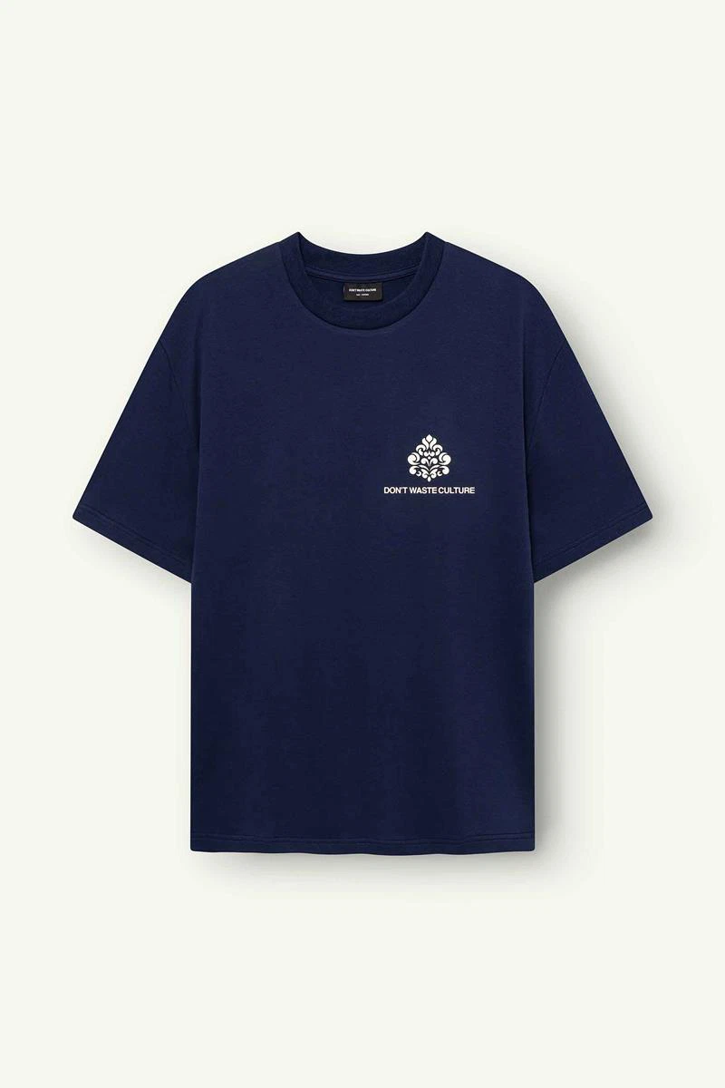Don't waste culture T-Shirt Azemari Blauw 2