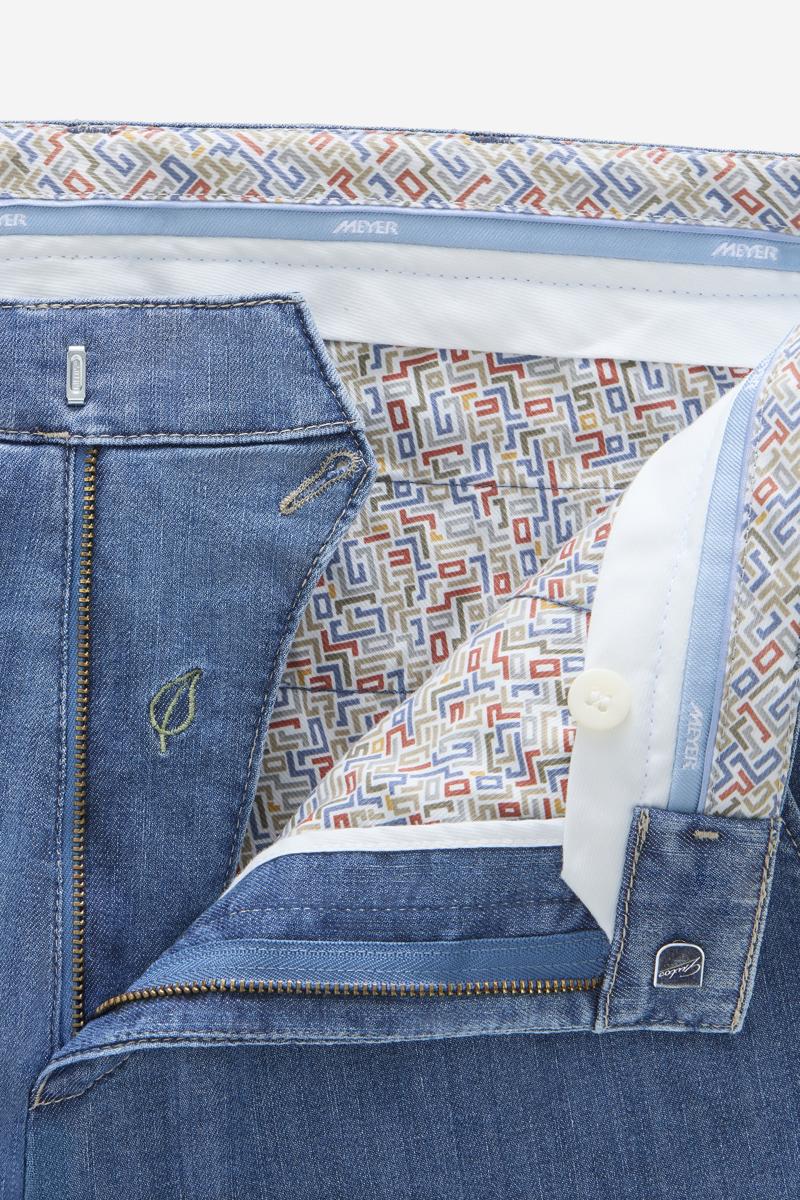 Meyer Jeans 1021402000 Blauw 6