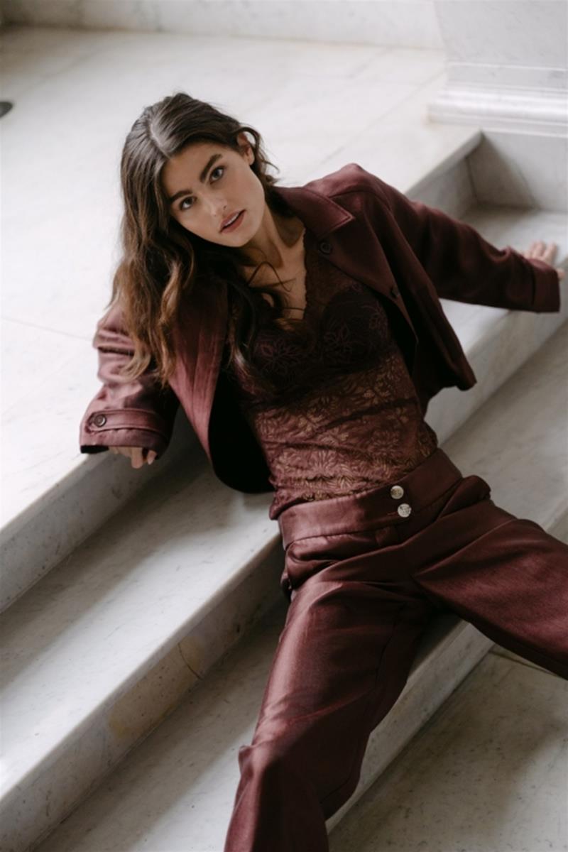 Aimée the Label Blazer Tilly Rood 1