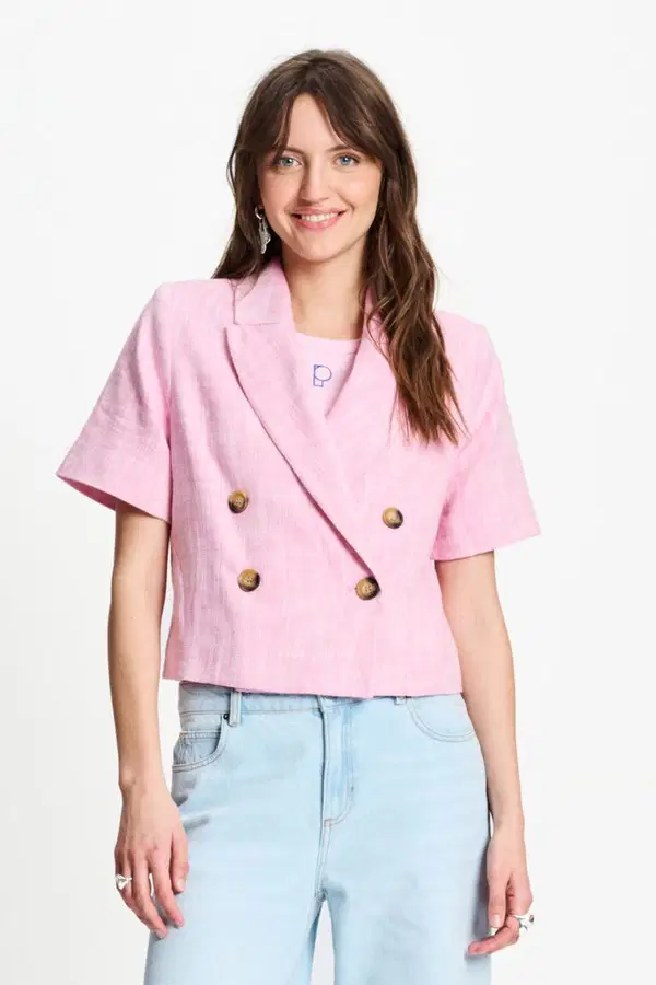 POM Amsterdam Blazer SP9571 Roze 1