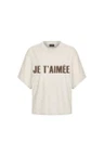 Aimée the Label T-Shirt SelaraHS T-shirt Beige 1