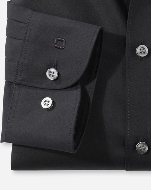 Olymp Overhemd 609064 Zwart 3